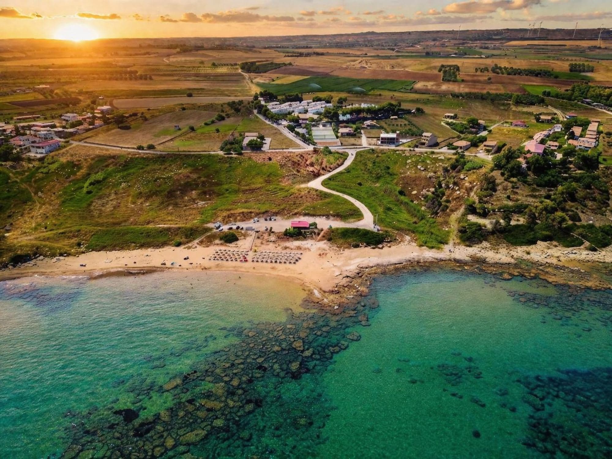 Spiagge Rosse dettaglio costa