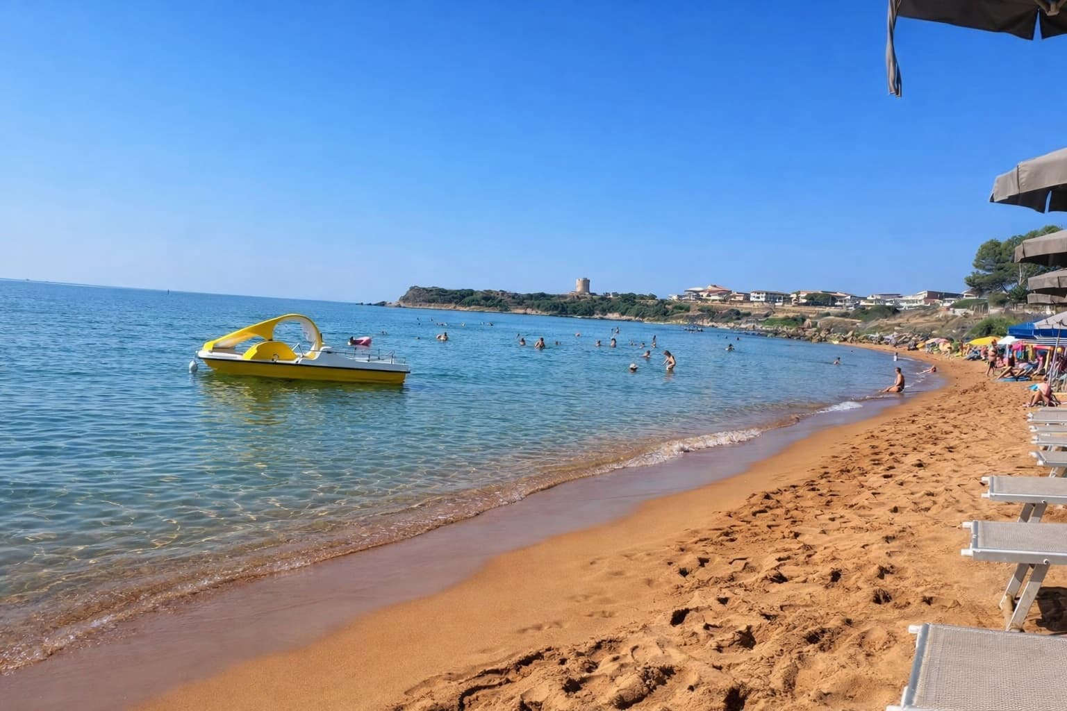 Spiaggia Grande Capo Rizzuto panoramica