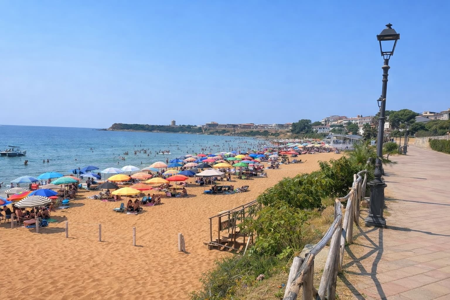Lido a Spiaggia Grande Capo Rizzuto